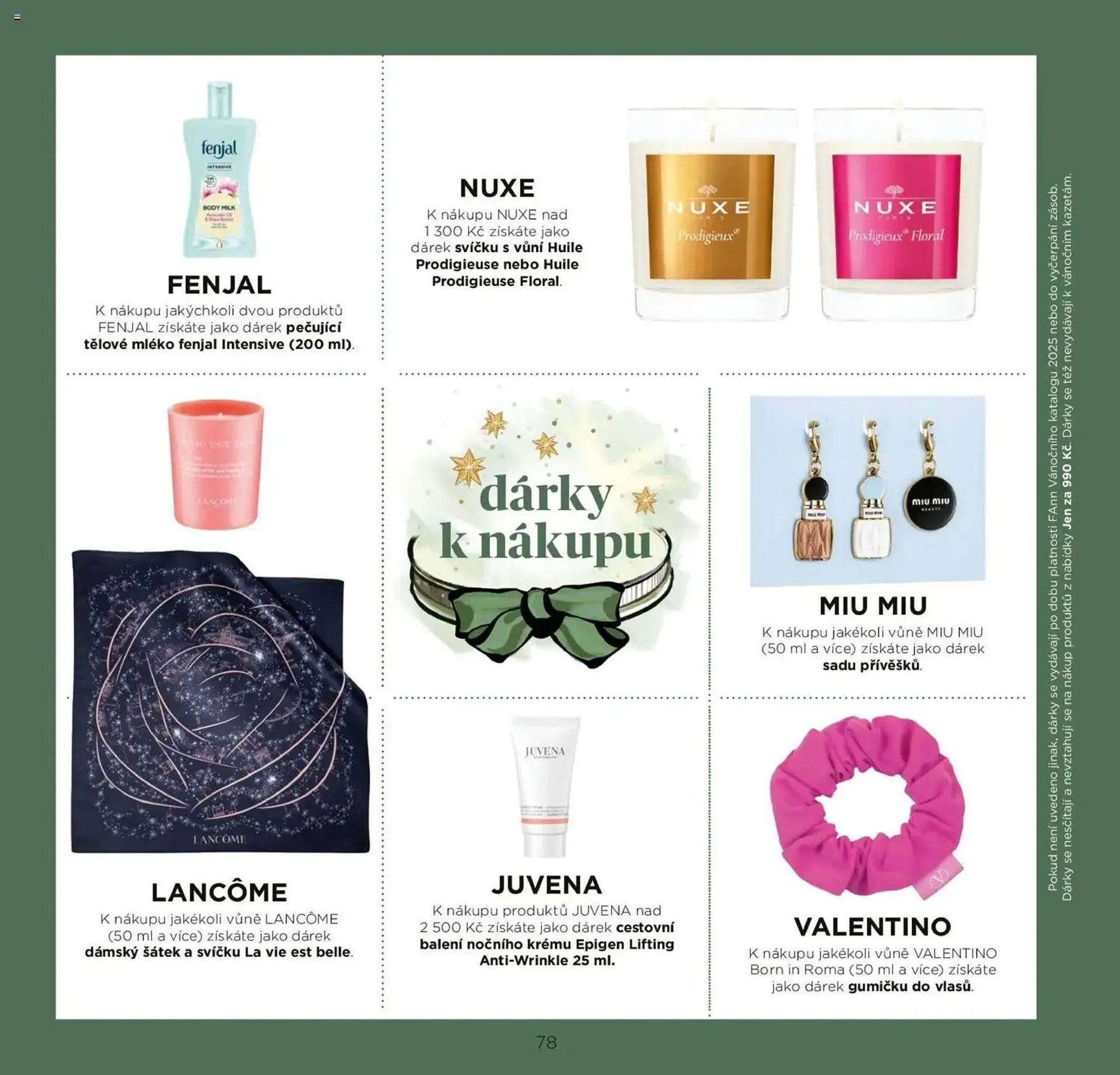 Fann Parfumerie leták - 30. října 31. prosince 2025 - Page 78