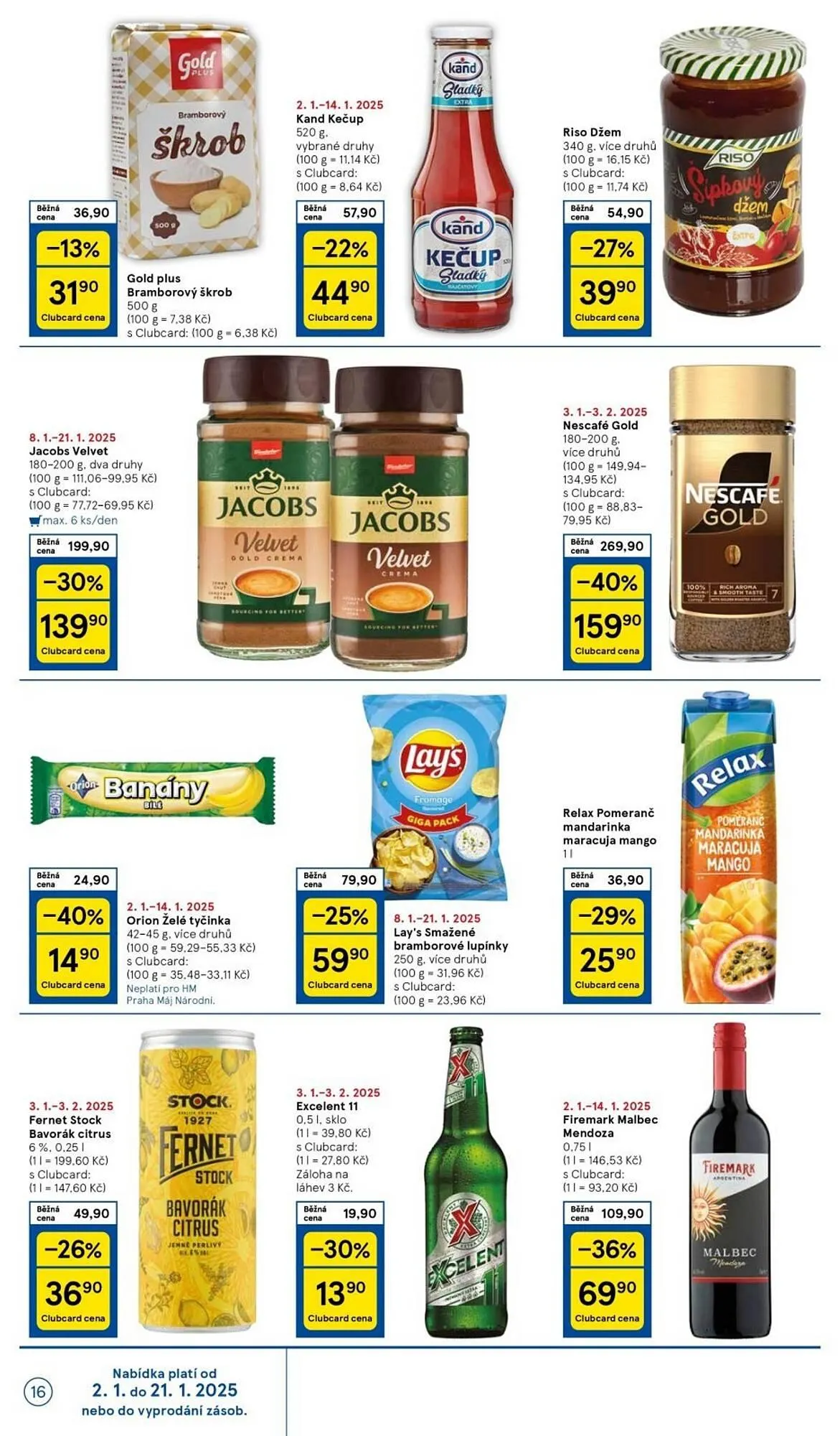 Tesco leták - 8. ledna 14. ledna 2025 - Page 16