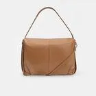 Dámská kožená hobo kabelka