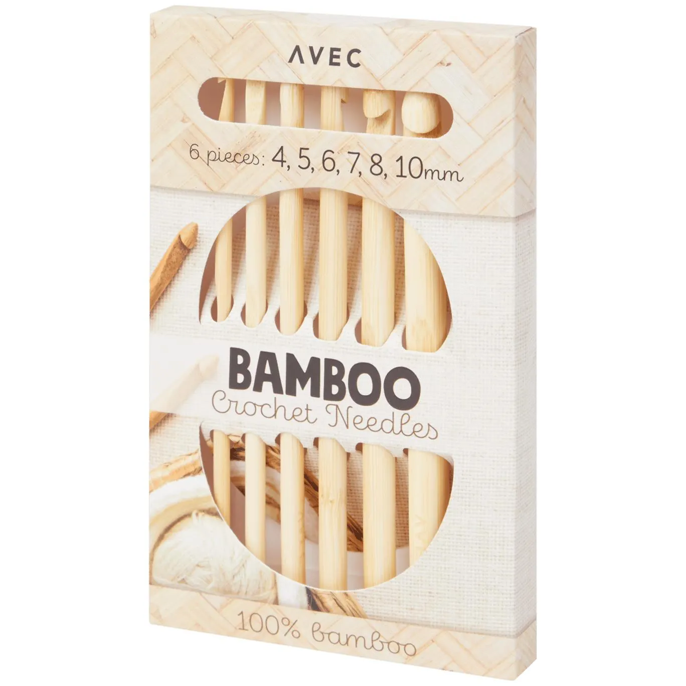 Bambusové háčkovací jehlice Avec