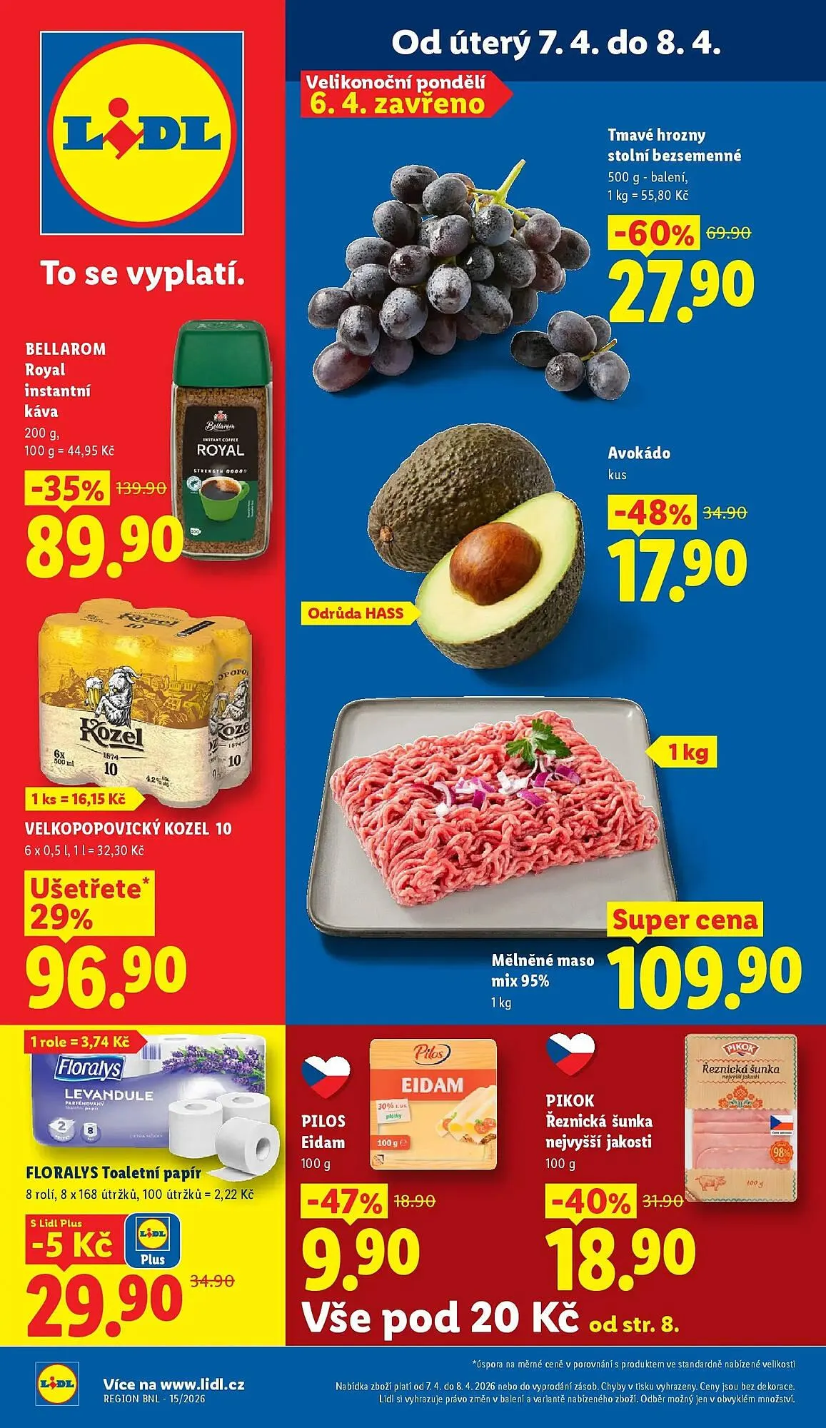 Lidl leták - 7. dubna 8. dubna 2026 - Page 1