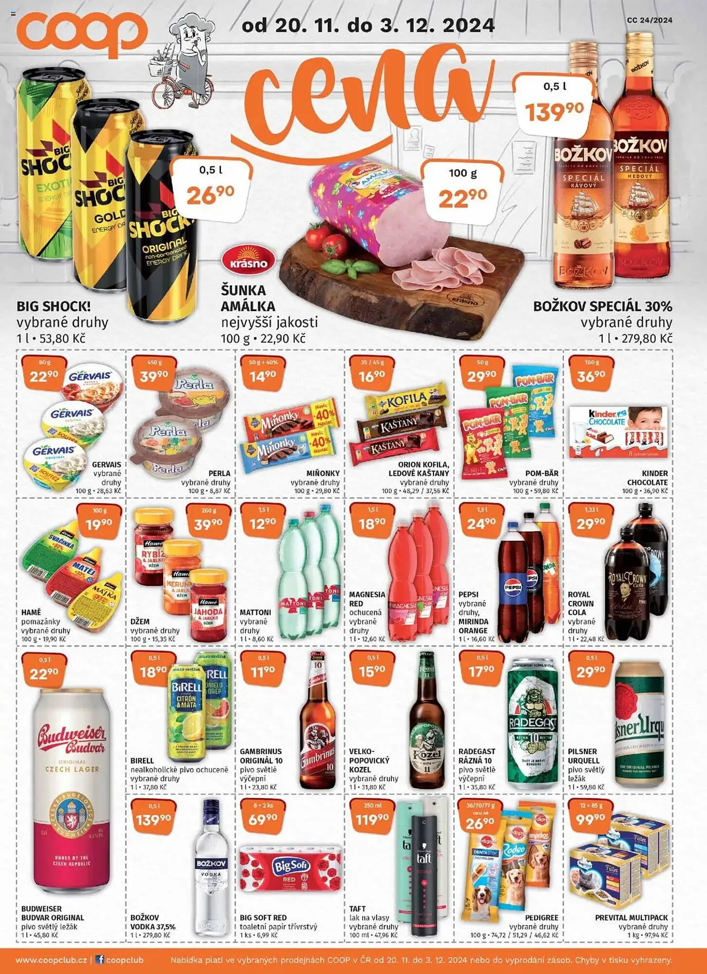 Coop leták - 20. listopadu 3. prosince 2024 - Page 1