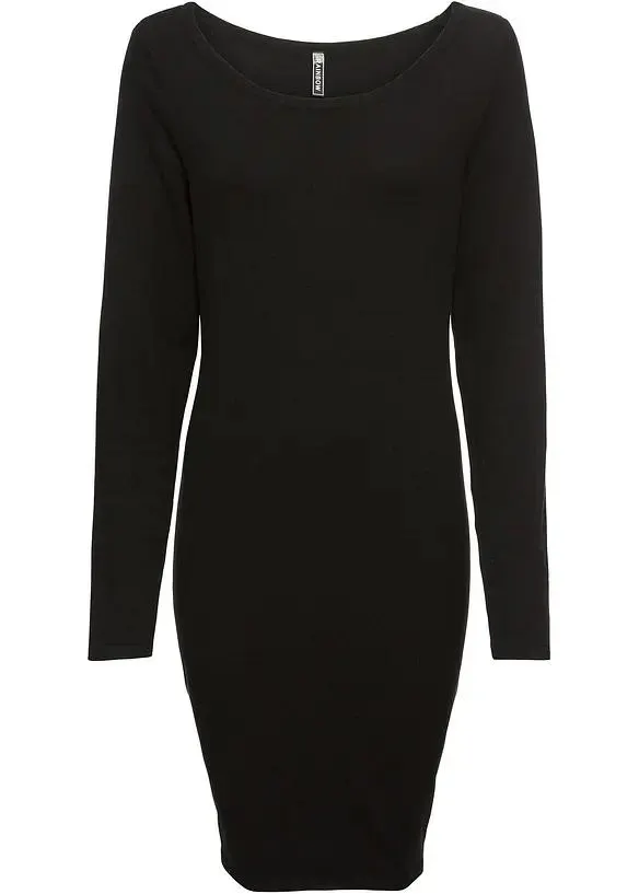 Pletené šaty v ležérním střihu