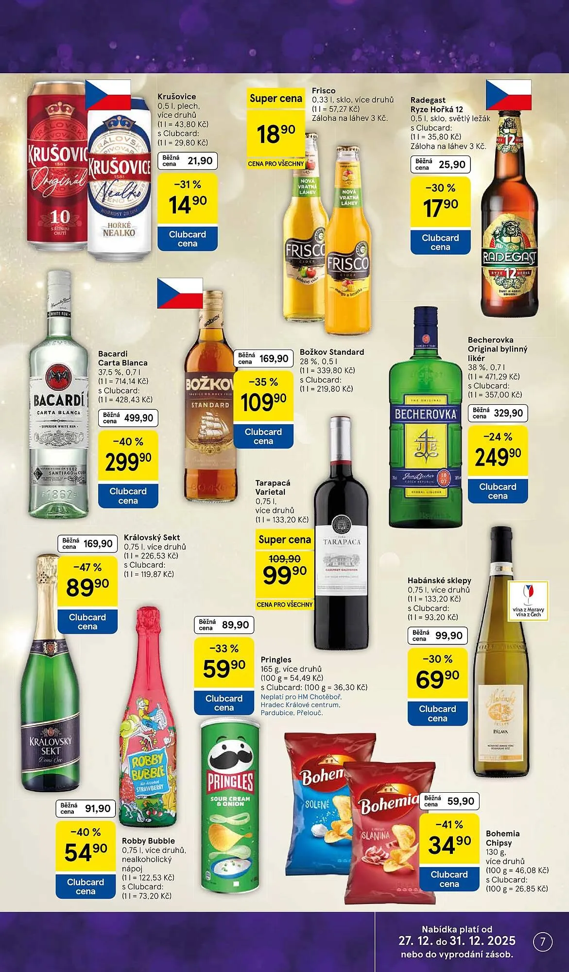 Tesco leták - 27. prosince 31. prosince 2025 - Page 7