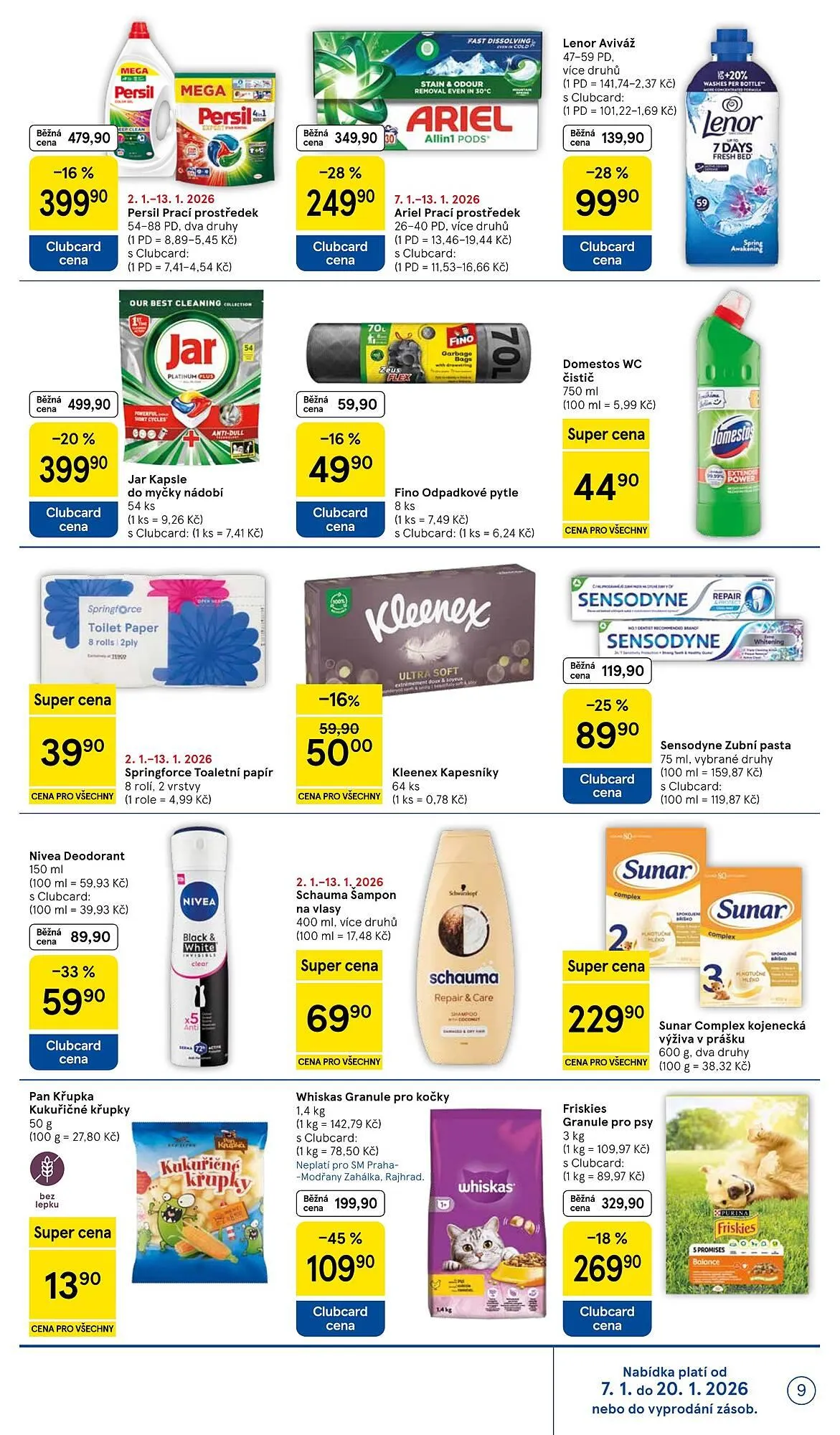 Tesco leták - 7. ledna 13. ledna 2026 - Page 9