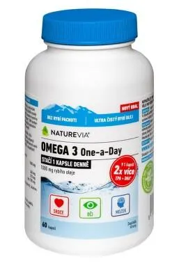NatureVia Omega 3 One a Day cps.60