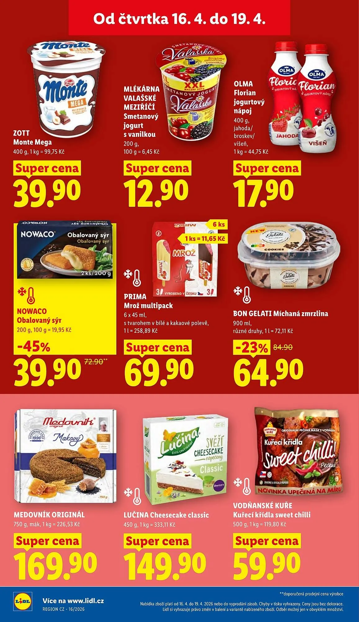 Lidl leták - 16. dubna 19. dubna 2026 - Page 18