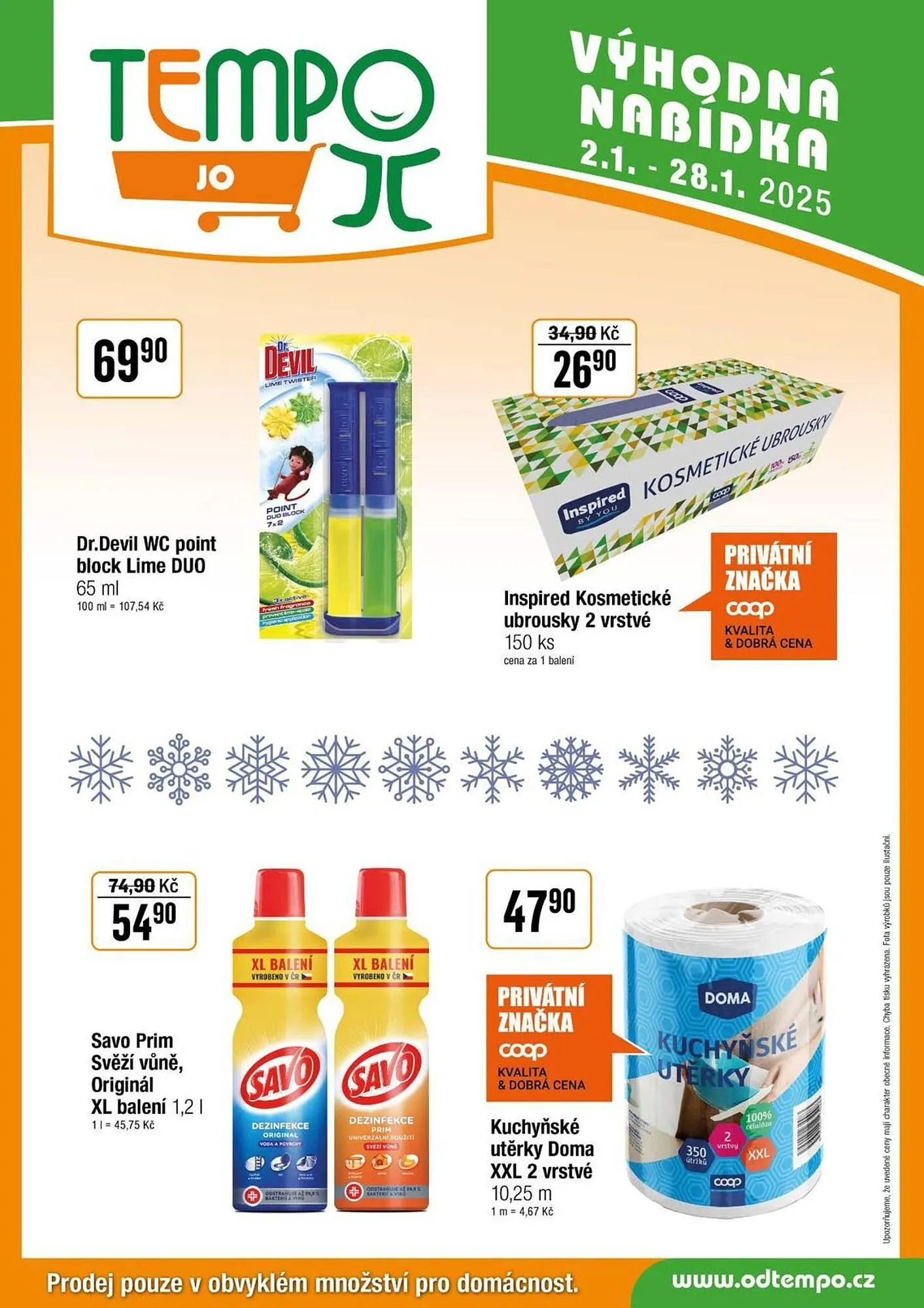 TEMPO leták - 3. ledna 28. ledna 2025 - Page 8