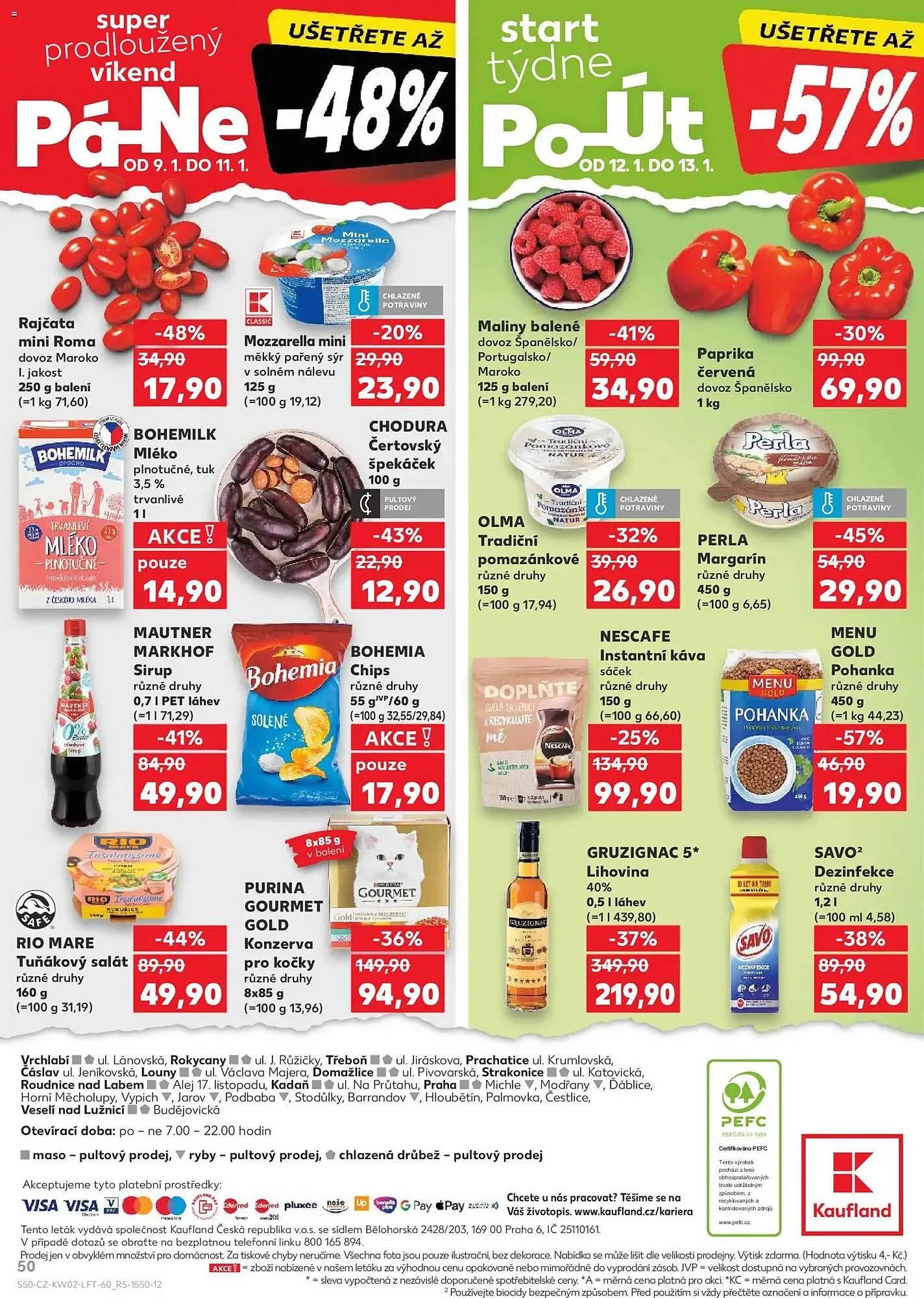 Kaufland leták - 7. ledna 13. ledna 2026 - Page 50