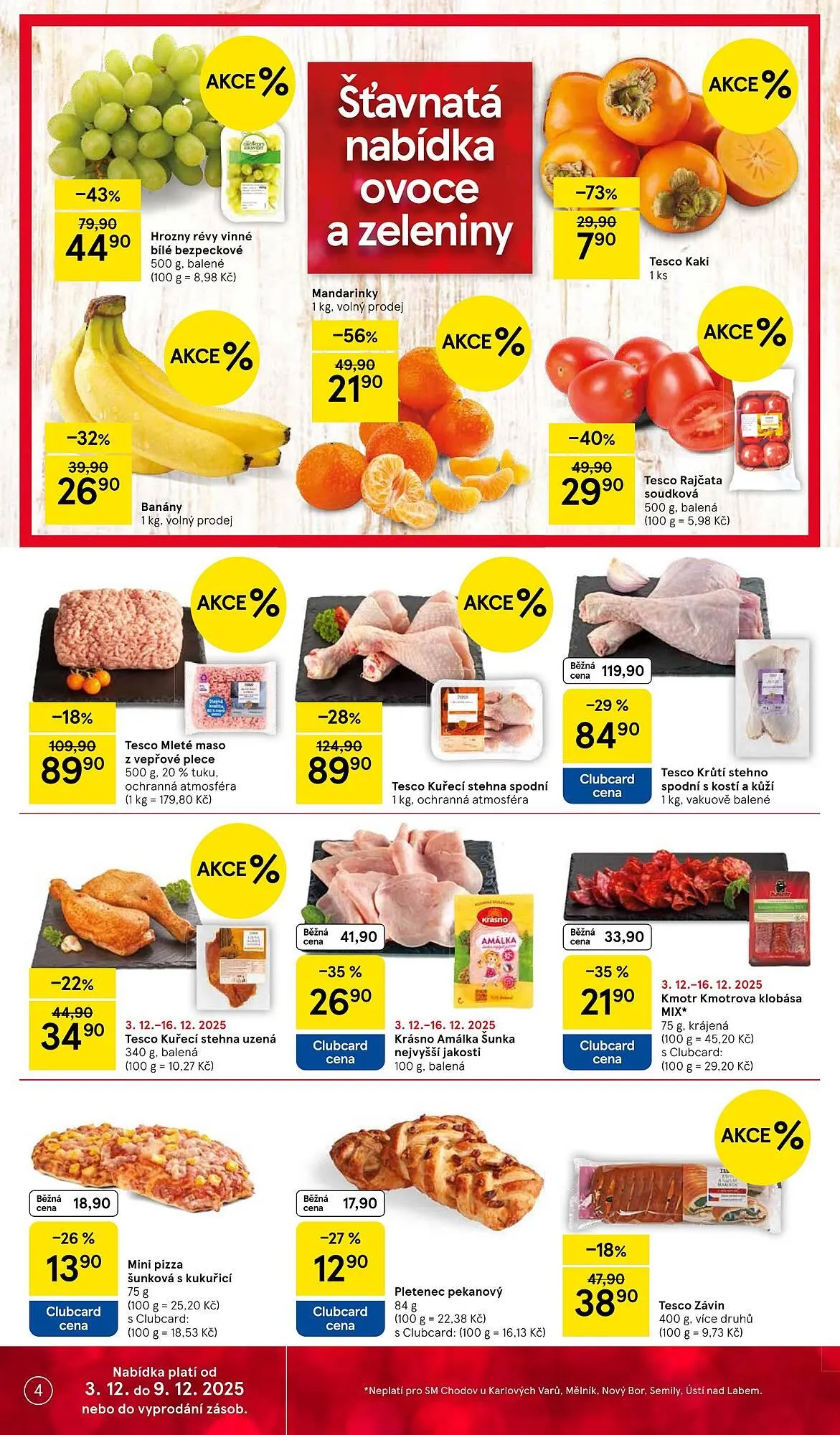 Tesco leták - 3. prosince 9. prosince 2025 - Page 4