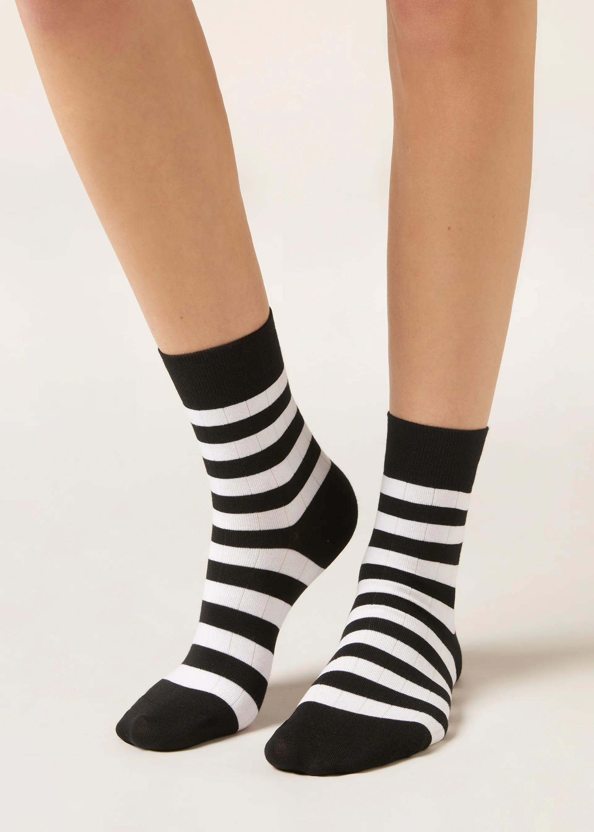 Pruhované ponožky