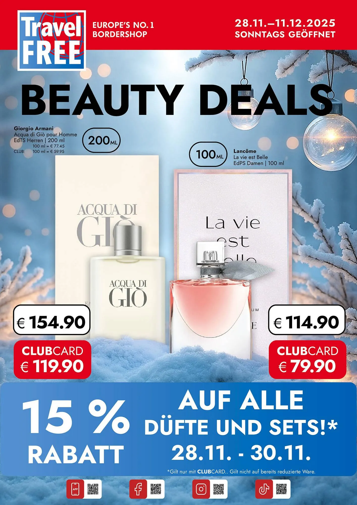 TRAVEL FREE leták - 1