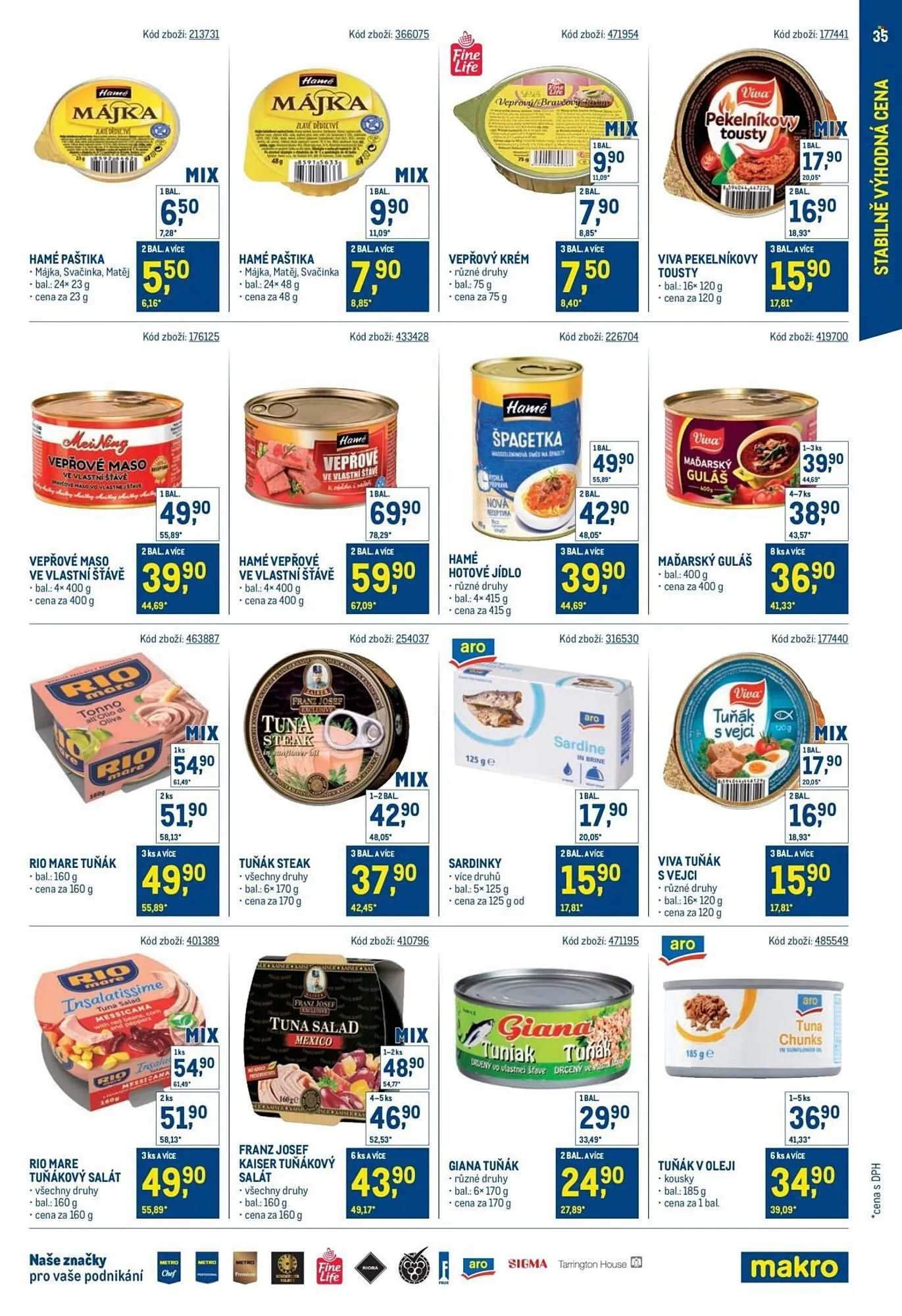 Makro leták - 24. září 18. listopadu 2025 - Page 35