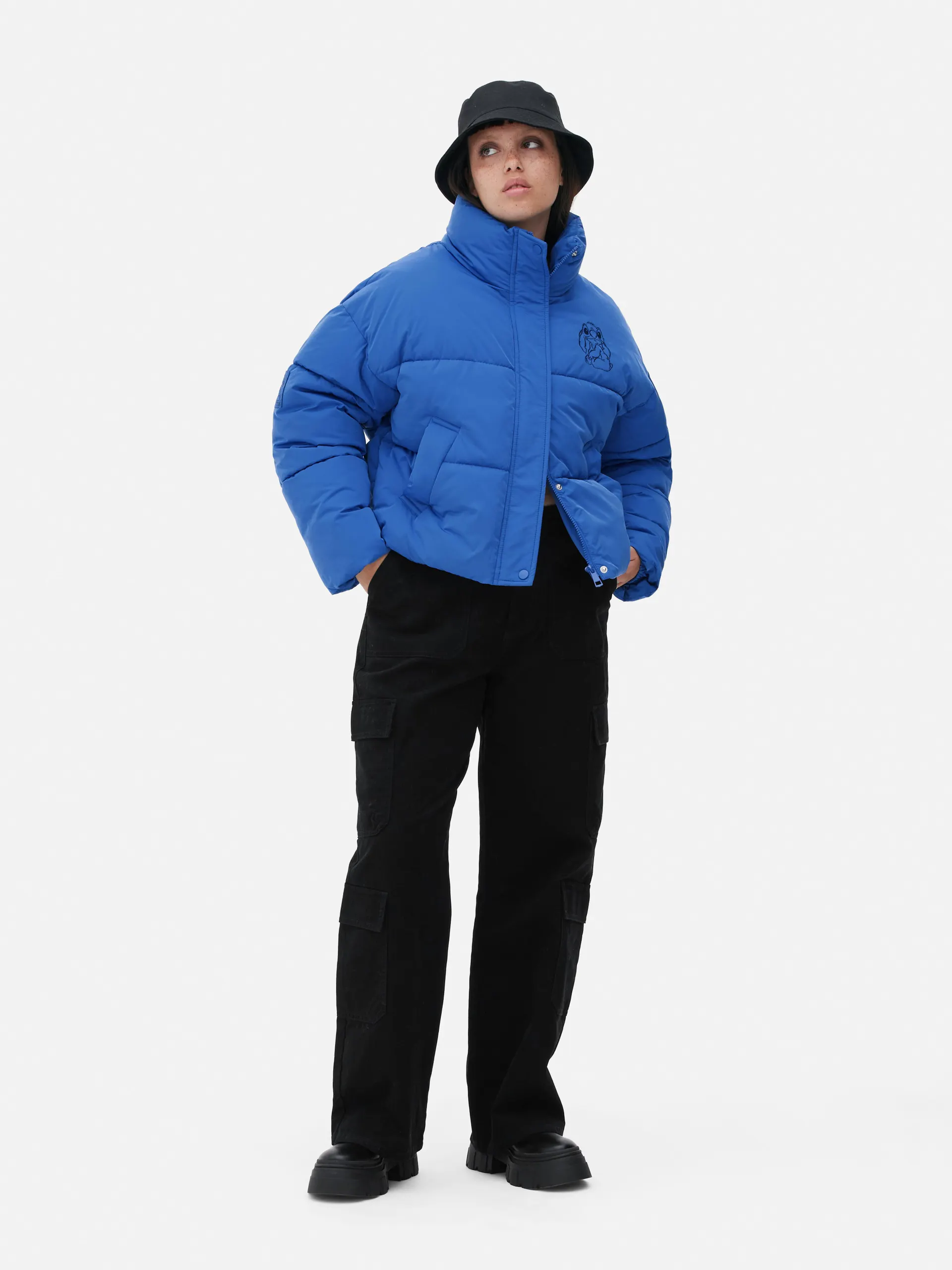 Prošívaná bunda Disney Lilo a Stitch