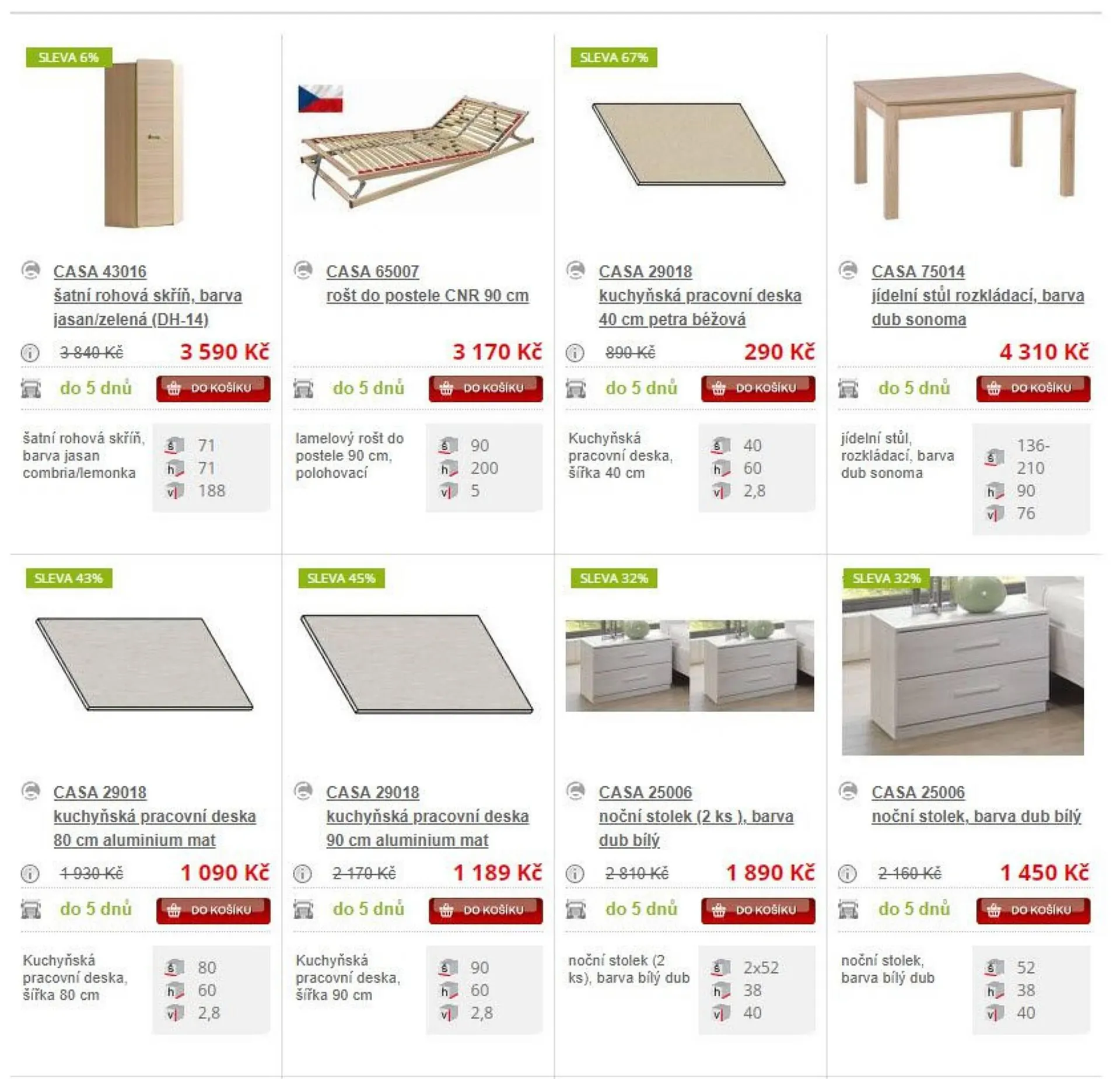 CASARREDO leták - 1