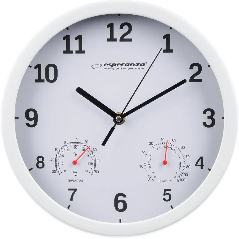Hodiny 25cm tiché Esperanza EHC016W