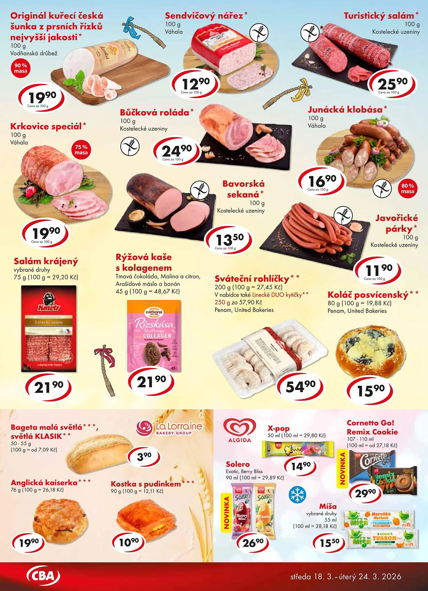 CBA leták - 18. března 24. března 2026 - Page 3