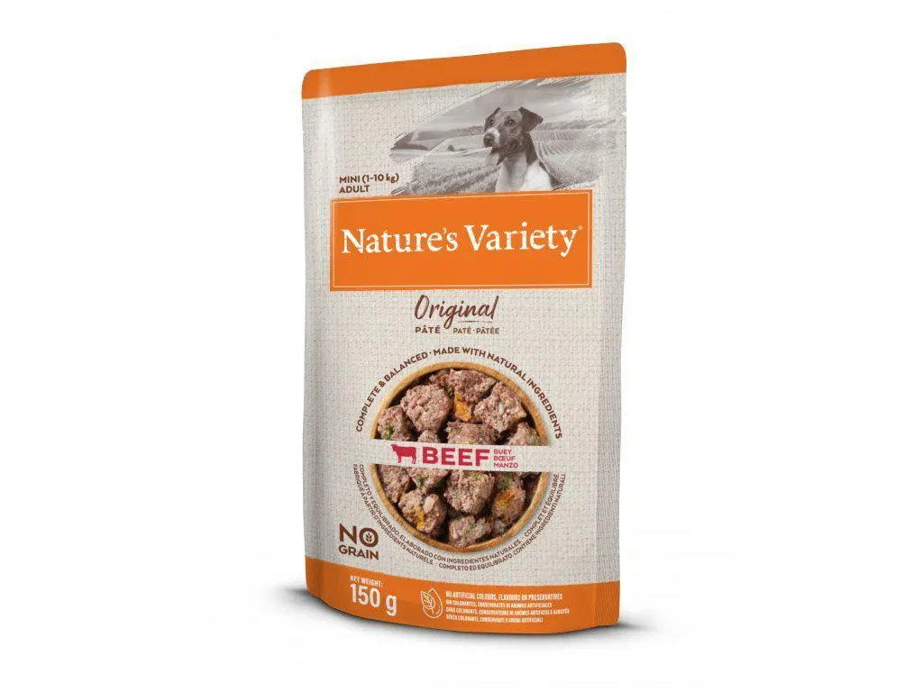 Kapsička Nature's Variety Original pro malé psy s hovězím 150 g
