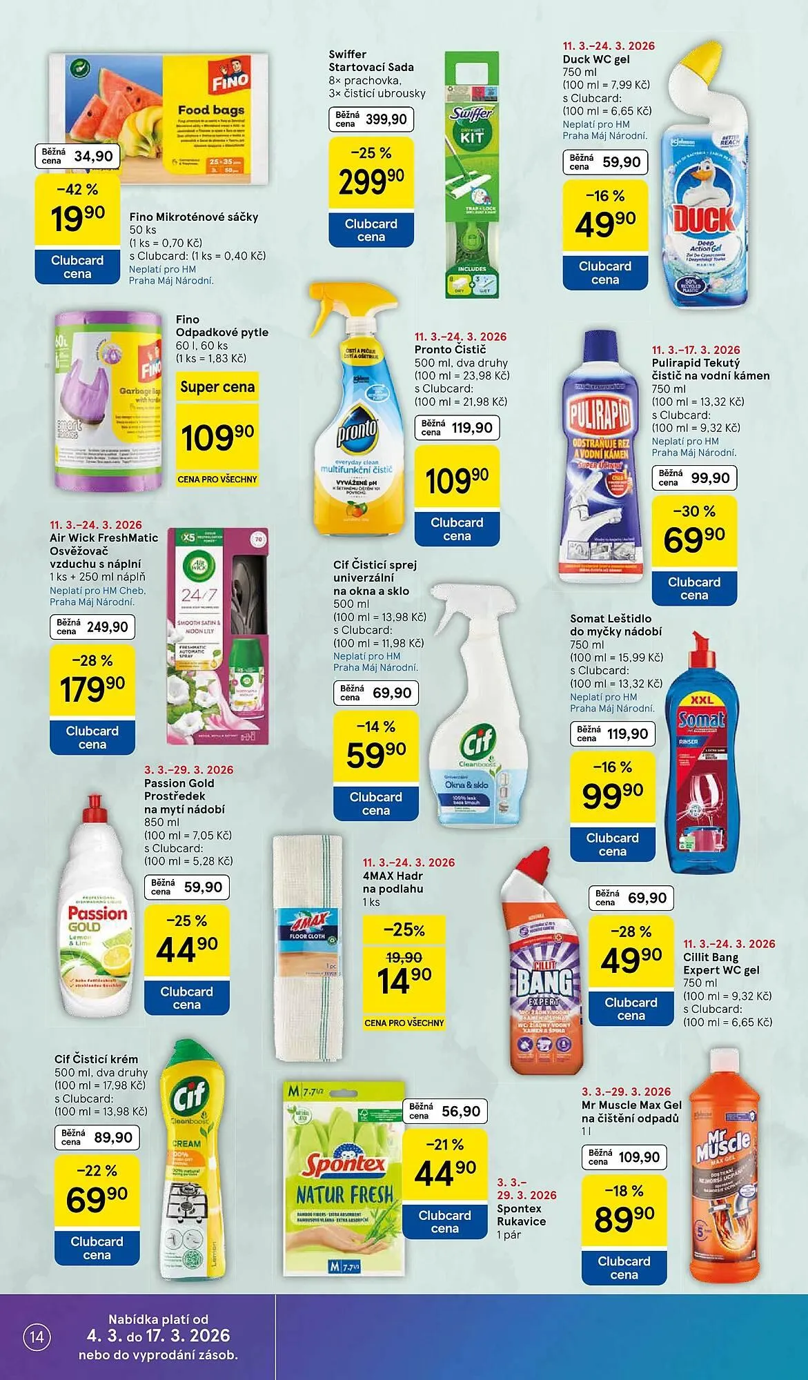 Tesco leták - 11. března 17. března 2026 - Page 14