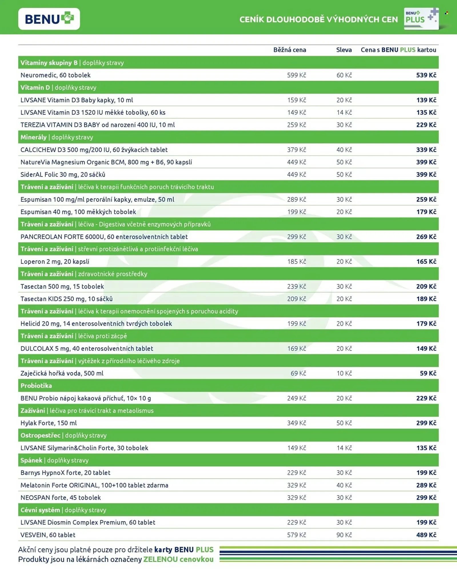 Benu leták - 1. března 31. března 2026 - Page 3