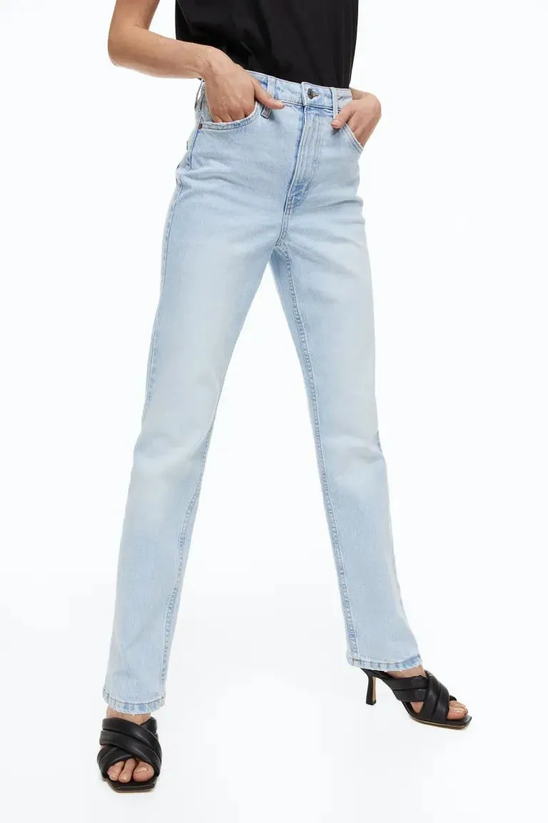 Vintage Straight High Jeans