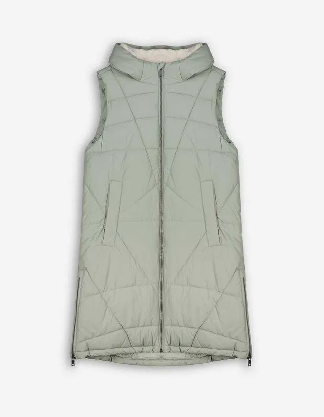 Gilet lungo - Tasche aperte