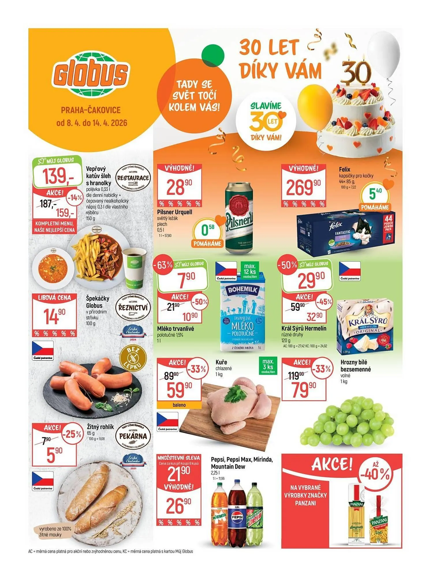 Globus leták - 8. dubna 14. dubna 2026 - Page 1