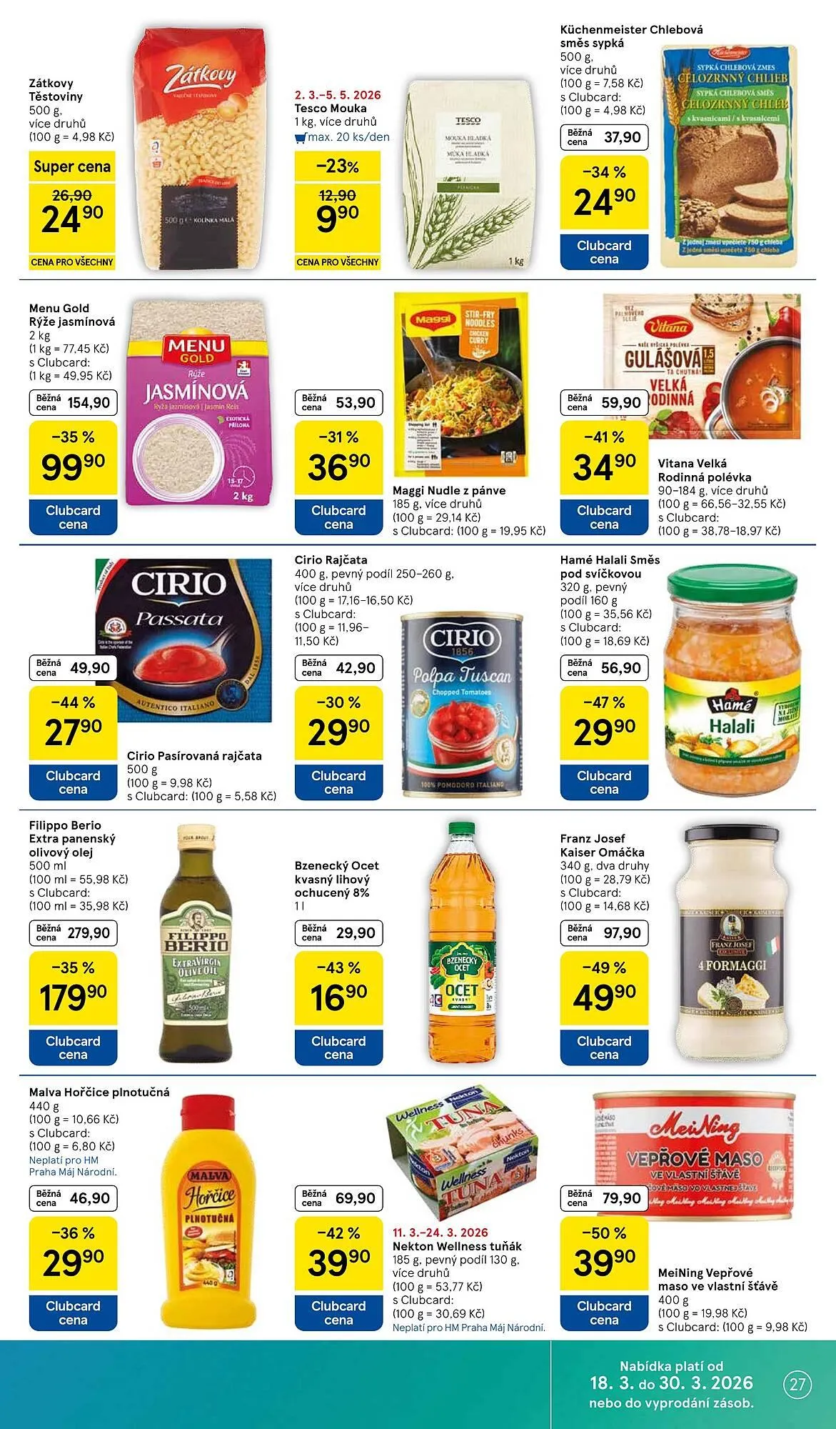 Tesco leták - 18. března 24. března 2026 - Page 27