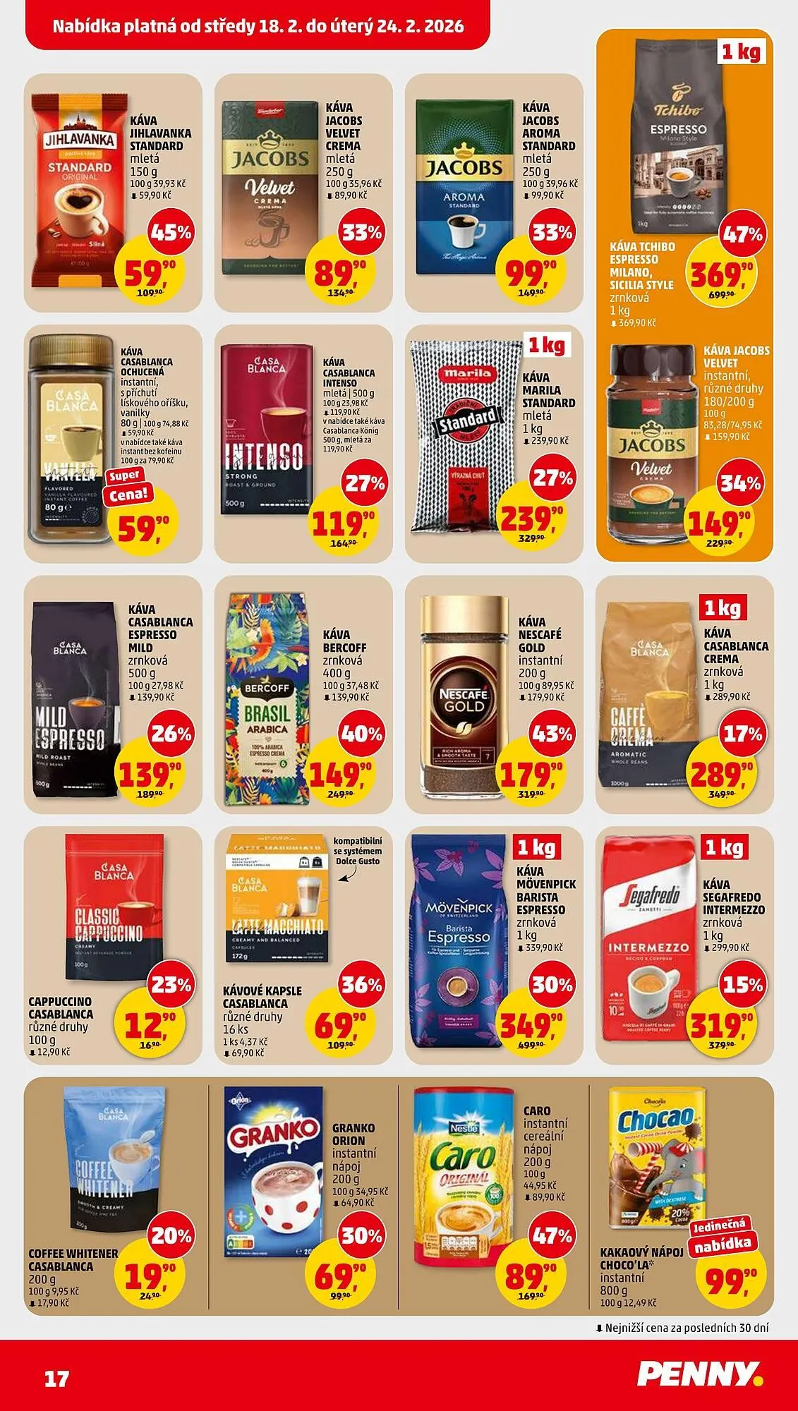 Penny Market leták - 18. února 24. února 2026 - Page 17