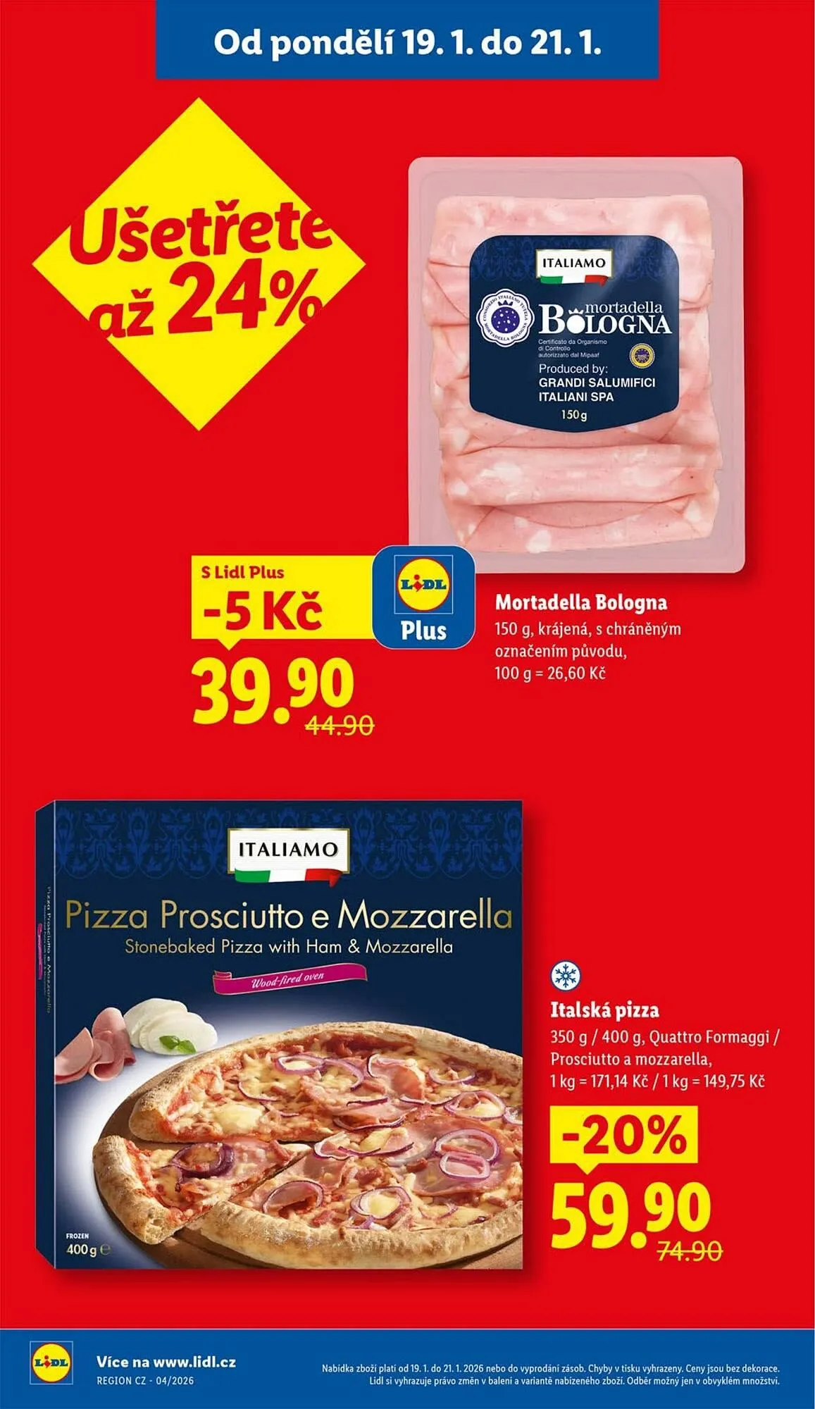 Lidl leták - 19. ledna 21. ledna 2026 - Page 4