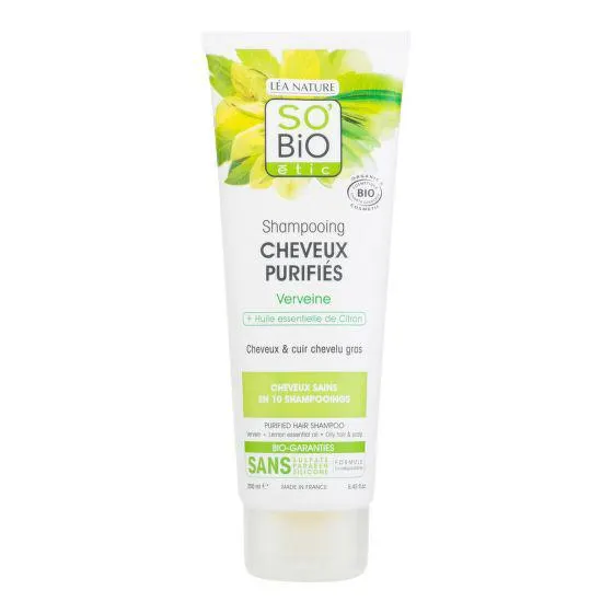 Šampon jemný verbena-citron 250 ml BIO SO’BiO étic