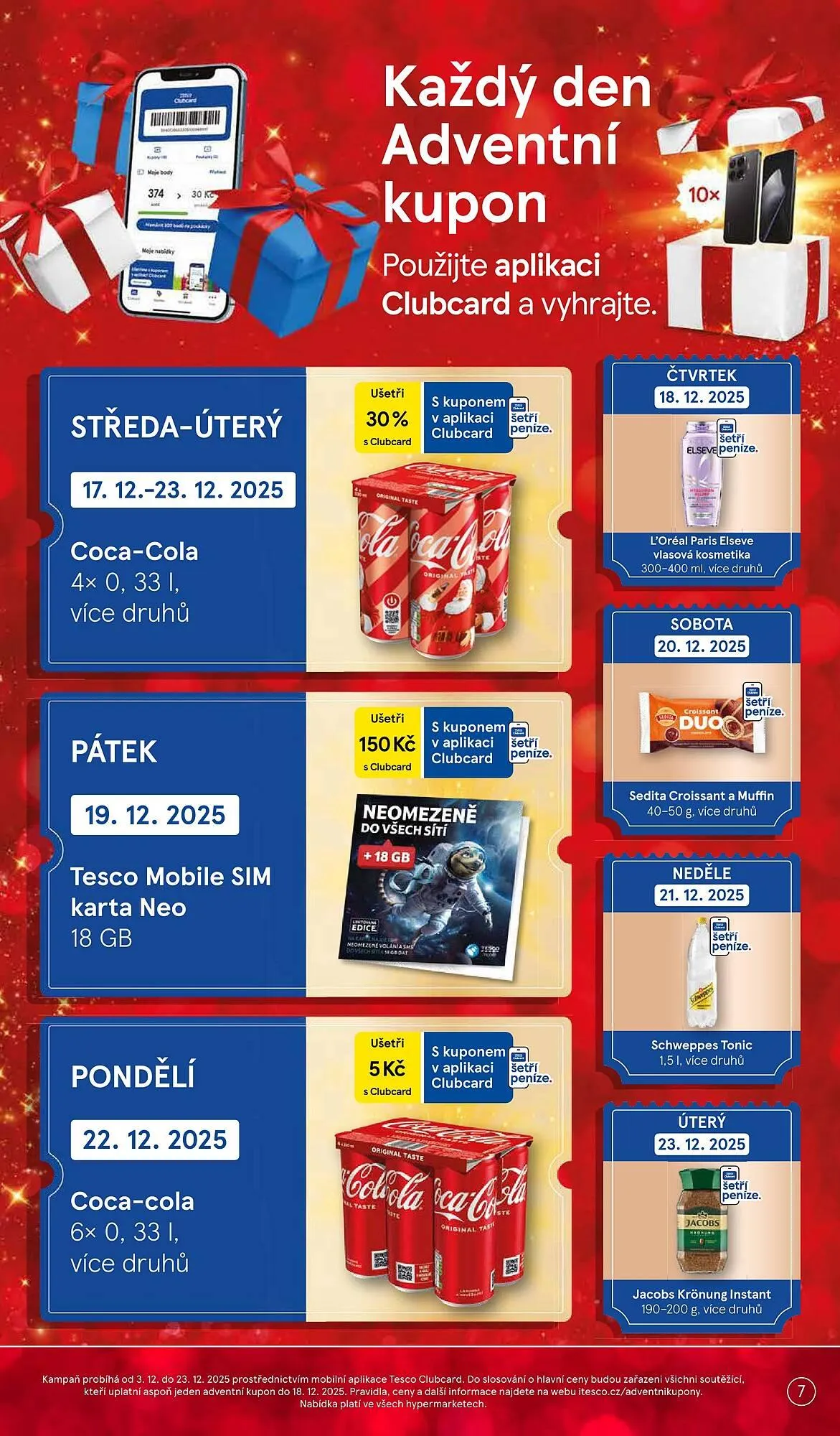 Tesco leták - 17. prosince 24. prosince 2025 - Page 7