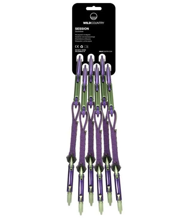 Expres set WILD COUNTRY SET SESSION QD 12CM 6PACK