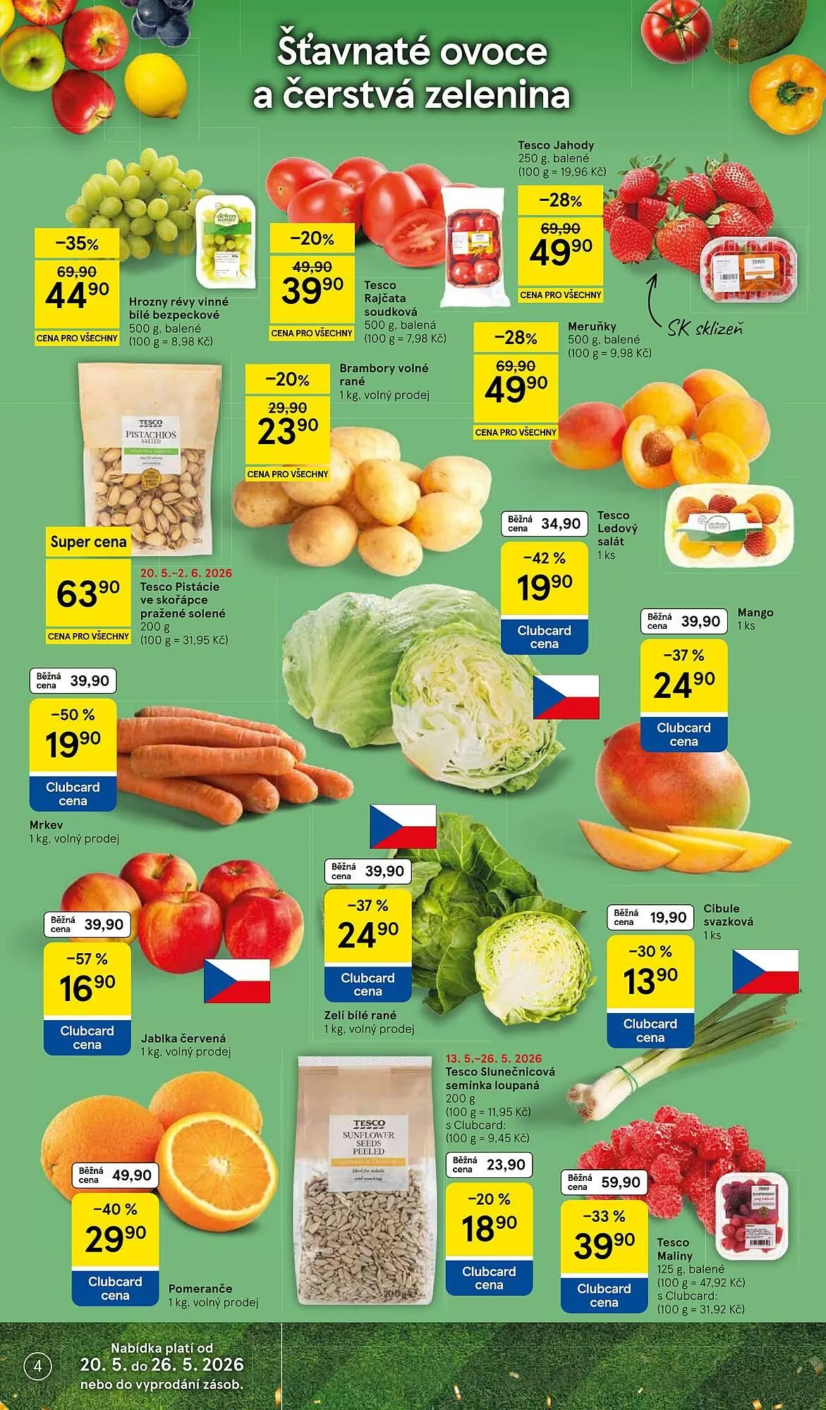 Tesco leták - 20. května 26. května 2026 - Page 4