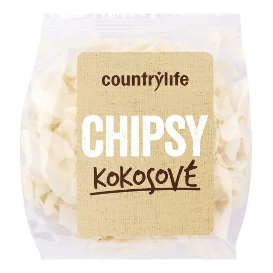 Chipsy kokosové 150 g COUNTRY LIFE