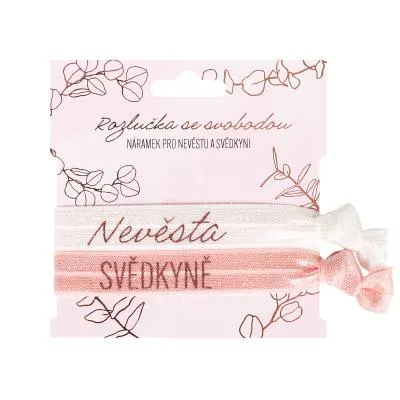 Náramky pro nevěstu a svědkyni