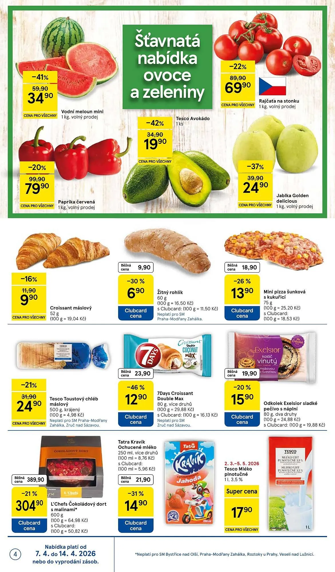 Tesco leták - 7. dubna 14. dubna 2026 - Page 4