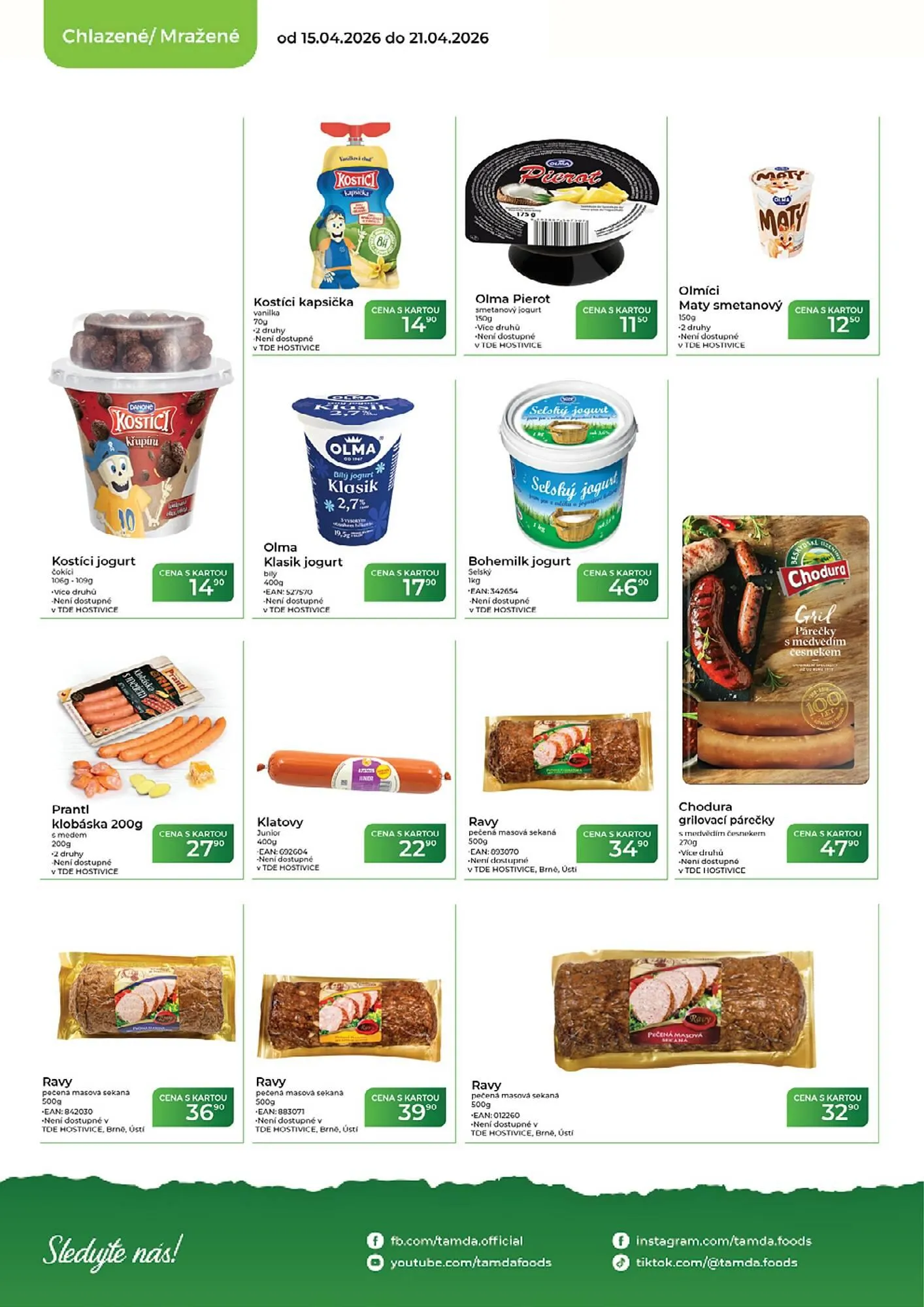 Tamda Foods leták - 15. dubna 21. dubna 2026 - Page 22