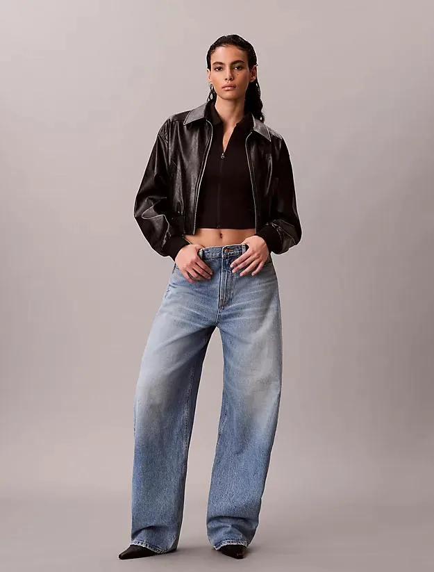 High Rise Barrel Jeans