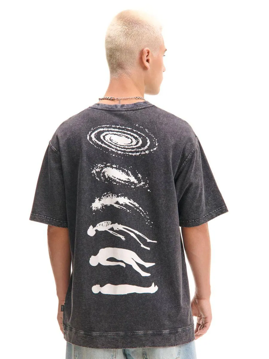 Tričko se sepraným efektem