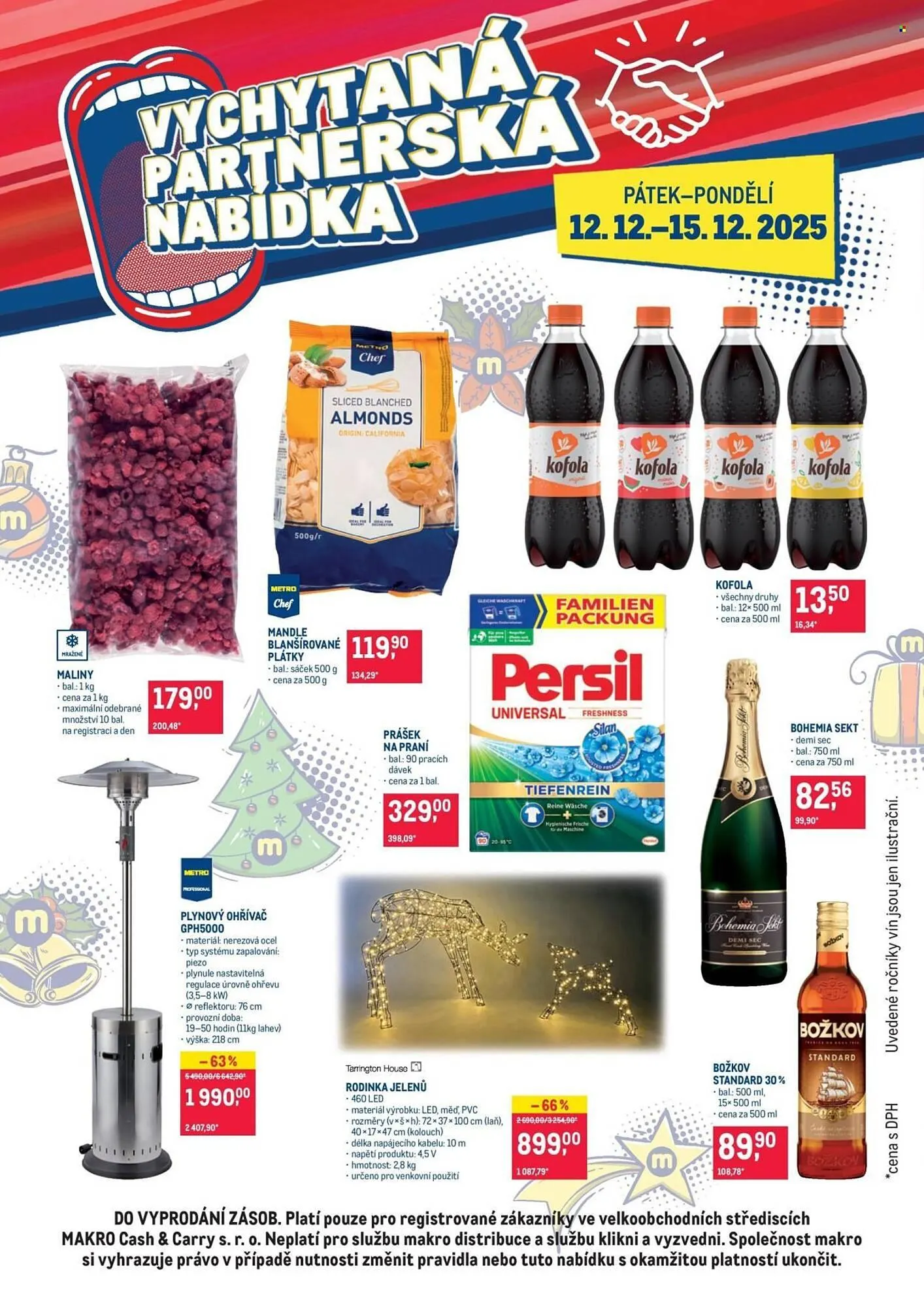 Makro leták - 12. prosince 15. prosince 2025 - Page 1
