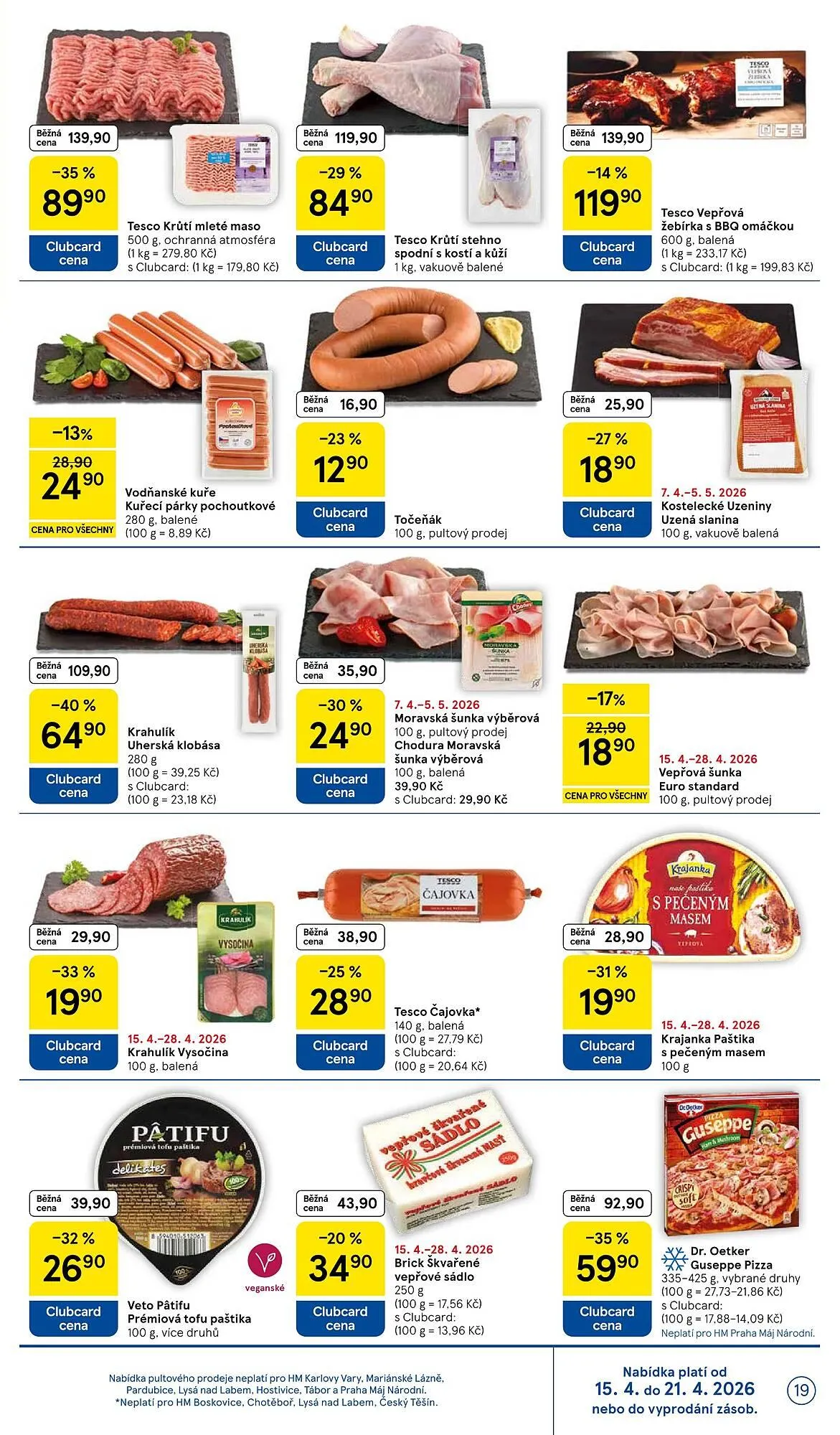 Tesco leták - 15. dubna 21. dubna 2026 - Page 19