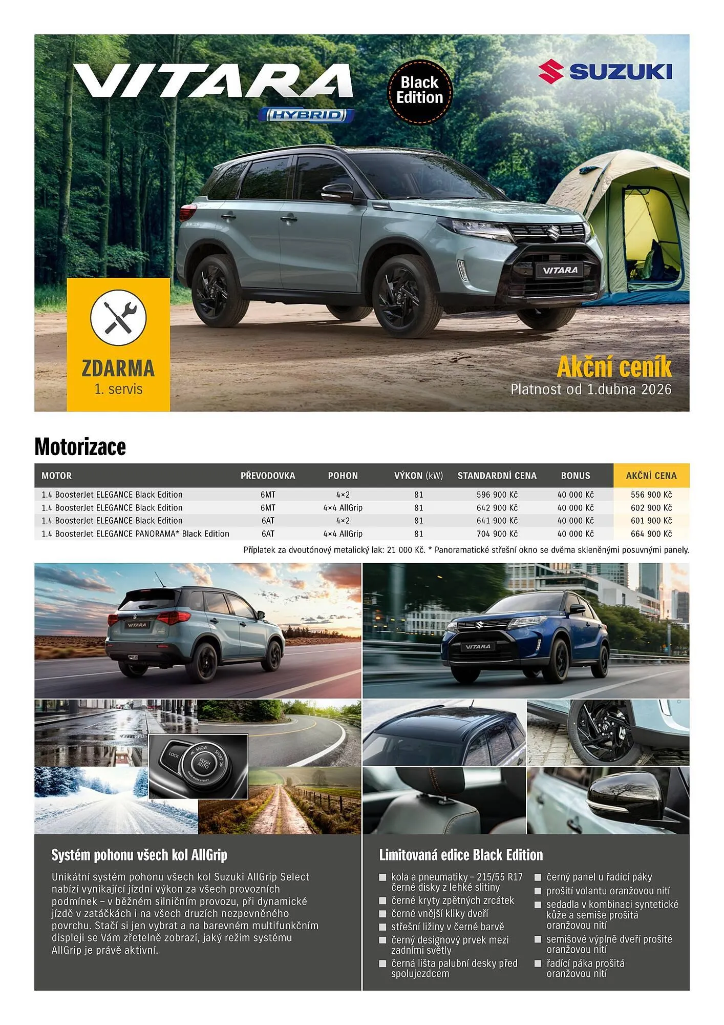 Suzuki leták - 1. dubna 30. dubna 2026 - Page 1