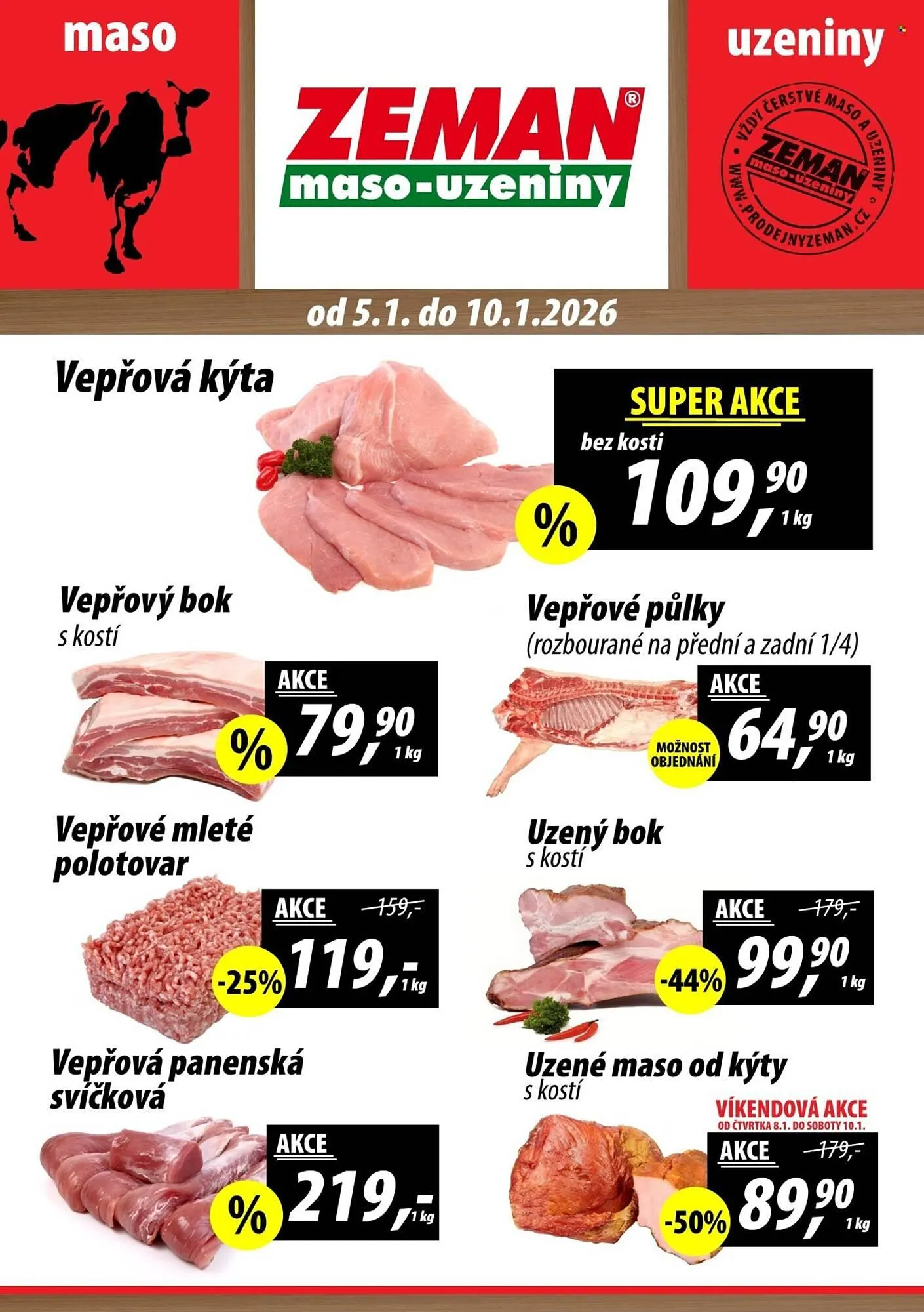 ZEMAN leták - 5. ledna 10. ledna 2026 - Page 1