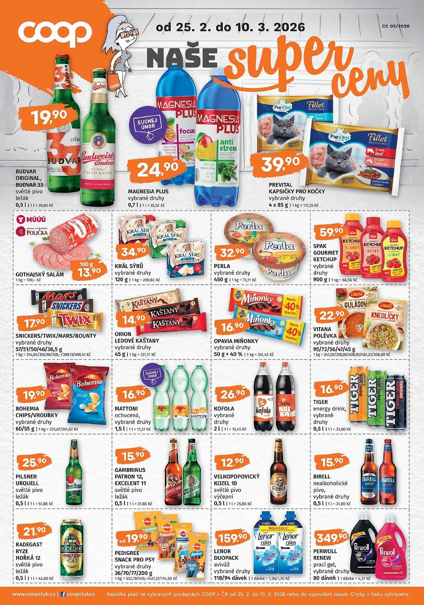 Konzum leták - 25. února 10. března 2026 - Page 3