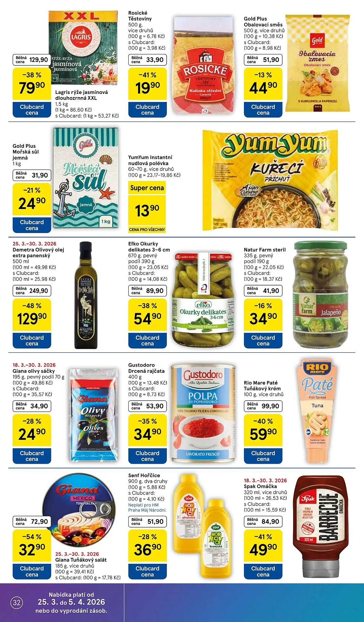 Tesco leták - 25. března 30. března 2026 - Page 32