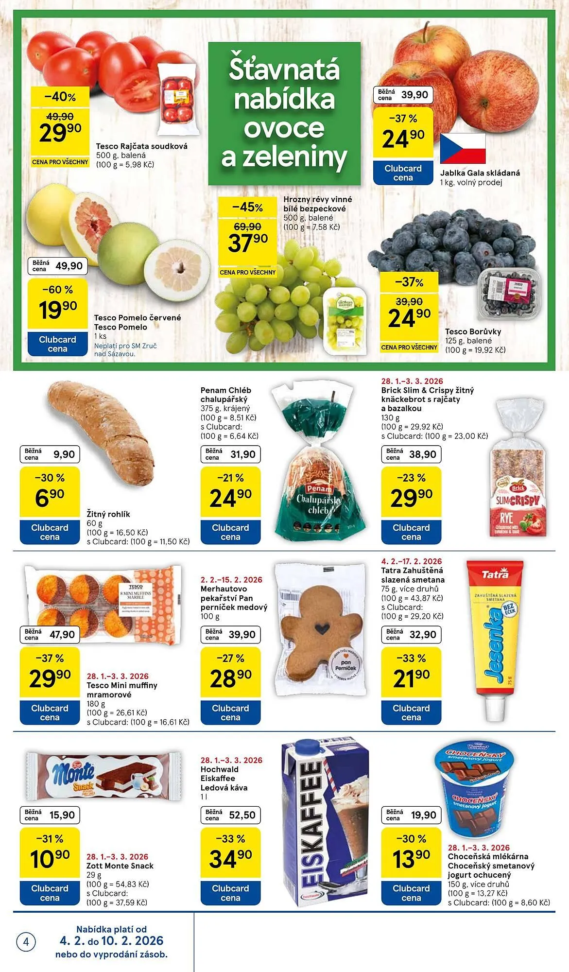 Tesco leták - 4. února 10. února 2026 - Page 4
