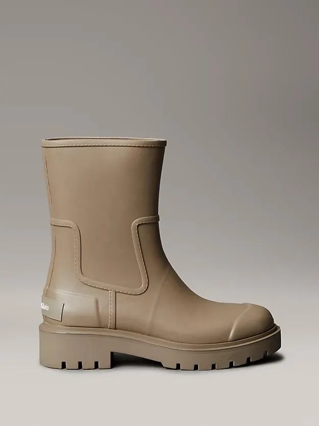 Waterproof Flexible Lug Sole Rainboots