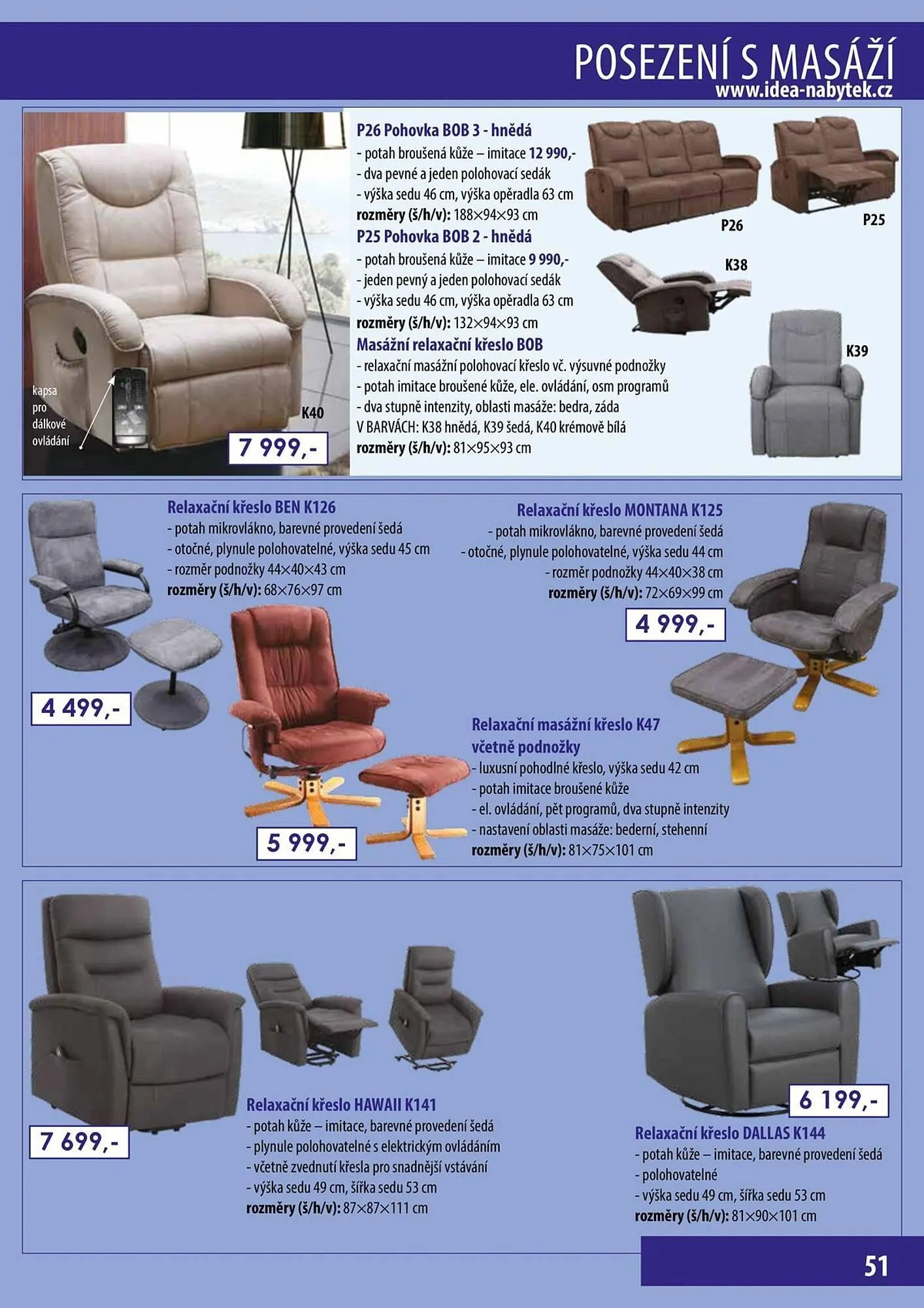 IDEA nábytek leták - 2. prosince 4. února 2026 - Page 51