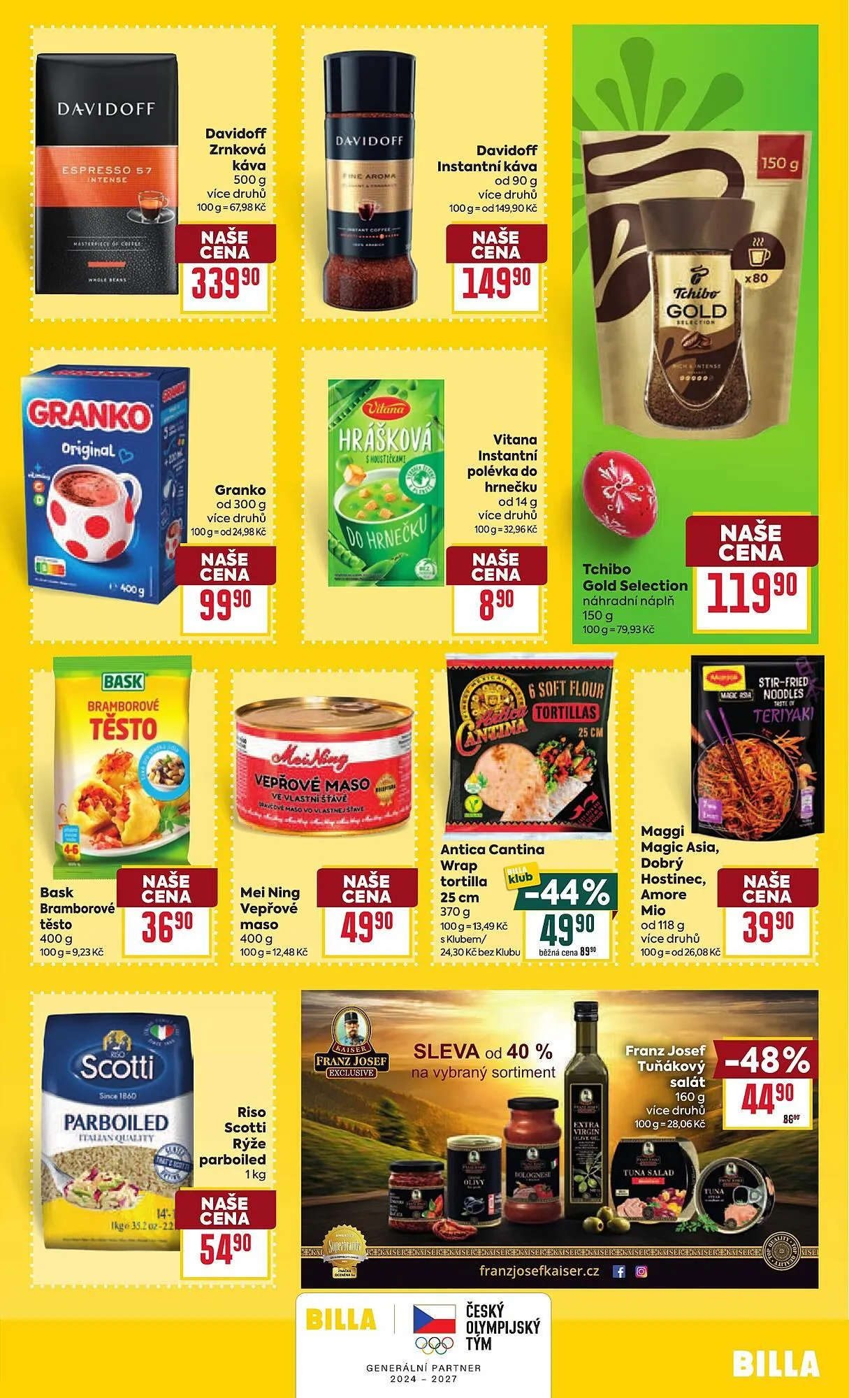 Billa leták - 18. března 24. března 2026 - Page 23